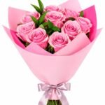 Frower Pink Gül Buketi