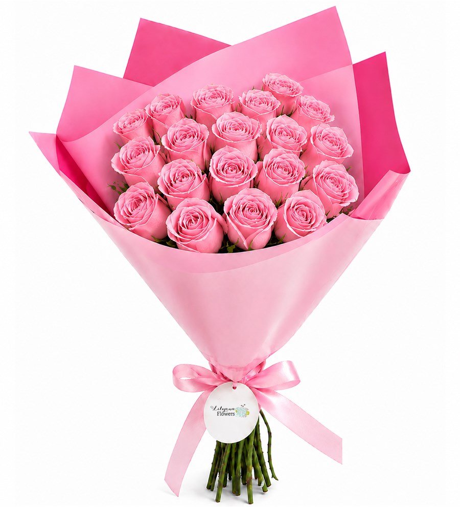 premium-pembe-gul-buketii1_n Premium Pembe Gül Buketi - Görsel 1